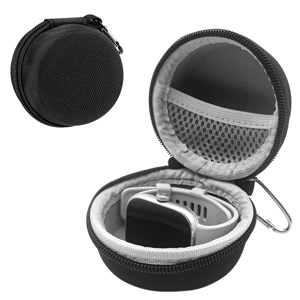 ZORBES Watch Travel Case, Portable Single Watch Storage Box Organizer, EVA Hard Shell Watch Bag Anti-Scratch Protective Case Compatible with 45mm 44mm 41mm 40mm 38mm A pple Watch, 9.5x9.5x7 cm ZORBES Watch Travel Case, Portable Single Watch Storage Box Organizer, EVA Hard Shell Watch Bag Anti-Scratch Protective Case Compatible with 45mm 44mm 41mm 40mm 38mm A pple Watch, 9.5x9.5x7 cm